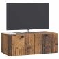 Preview: Wandmontierter TV-Schrank Altholz 78,5 x 41 x 30 cm