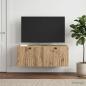 Preview: ARDEBO.de - Wandmontierter TV-Schrank 78,5 x 41 x 30 cm Artisan-Eiche