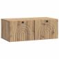 Preview: Wandmontierter TV-Schrank 78,5 x 41 x 30 cm Artisan-Eiche