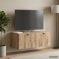 Preview: Wandmontierter TV-Schrank 78,5 x 41 x 30 cm Artisan-Eiche