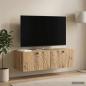 Preview: Wandmontierter TV-Schrank 99 x 41 x 30 cm Artisan-Eiche