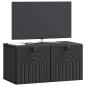 Preview: Wandmontierter TV-Schrank Schwarz 59,5 x 31 x 30 cm