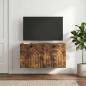 Preview: ARDEBO.de - Wandmontierter TV-Schrank Geräucherte Eiche 59,5 x 31 x 30 cm