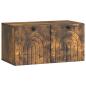 Preview: Wandmontierter TV-Schrank Geräucherte Eiche 59,5 x 31 x 30 cm