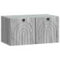 Preview: Wandmontierter TV-Schrank Graues Sonoma 59,5 x 31 x 30 cm