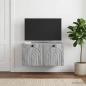 Preview: Wandmontierter TV-Schrank Graues Sonoma 59,5 x 31 x 30 cm