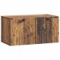 Preview: Wandmontierter TV-Schrank Altholz 59,5 x 31 x 30 cm