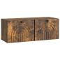 Preview: Wandmontierter TV-Schrank Geräucherte Eiche 78,5 x 31 x 30 cm