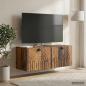 Preview: ARDEBO.de - Wandmontierter TV-Schrank Altholz 78,5 x 31 x 30 cm