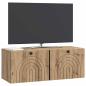 Preview: Wandmontierter TV-Schrank 78,5 x 31 x 30 cm Artisan-Eiche