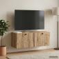 Preview: Wandmontierter TV-Schrank 78,5 x 31 x 30 cm Artisan-Eiche