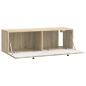 Preview: Wandmontierter TV-Schrank Sonoma-Eiche 98 x 31 x 30 cm