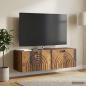 Preview: Wandmontierter TV-Schrank Altholz 98 x 31 x 30 cm Holzwerkstoff