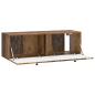 Preview: Wandmontierter TV-Schrank Altholz 98 x 31 x 30 cm Holzwerkstoff