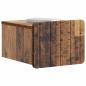 Preview: Wandmontierter Nachttisch 2 stk. Altholz 33 x 34,5 x 24 cm