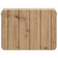 Preview: Wandmontierter Nachttisch Artisan-Eiche 33 x 34,5 x 24 cm