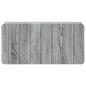 Preview: Wandmontierter Nachttisch Graues Sonoma 49 x 34,5 x 24 cm