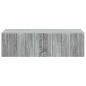 Preview: Wandmontierter Beistelltisch Graues Sonoma 59 x 34,5 x 17 cm