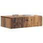 Preview: Wandmontierter Beistelltisch Altholz 59 x 34,5 x 17 cm
