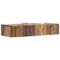 Preview: Wandmontierter Beistelltisch Altholz 87,5 x 34,5 x 17 cm