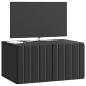 Preview: Wandmontierter TV-Schrank 59,5 x 41 x 30 cm Schwarz