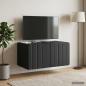 Preview: Wandmontierter TV-Schrank 59,5 x 41 x 30 cm Schwarz