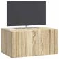 Preview: Wandmontierter TV-Schrank 59,5 x 41 x 30 cm Sonoma-Eiche