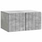Preview: Wandmontierter TV-Schrank 59,5 x 41 x 30 cm Betongrau