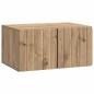 Preview: Wandmontierter TV-Schrank 59,5 x 41 x 30 cm Artisan-Eiche