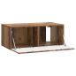 Preview: Wandmontierter TV-Schrank 78,5 x 41 x 30 cm Altholz