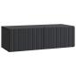 Preview: Wandmontierter TV-Schrank 98 x 41 x 30 cm Schwarz Holzwerkstoff