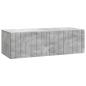Preview: Wandmontierter TV-Schrank 98 x 41 x 30 cm Betongrau