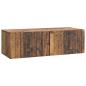 Preview: Wandmontierter TV-Schrank 98 x 41 x 30 cm Altholz Holzwerkstoff