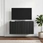 Preview: ARDEBO.de - Wandmontierter TV-Schrank 59,5 x 31 x 30 cm Schwarz