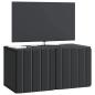 Preview: Wandmontierter TV-Schrank 59,5 x 31 x 30 cm Schwarz