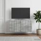 Preview: Wandmontierter TV-Schrank 59,5 x 31 x 30 cm Betongrau