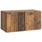 Preview: Wandmontierter TV-Schrank 59,5 x 31 x 30 cm Altholz