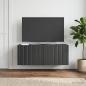 Preview: ARDEBO.de - Wandmontierter TV-Schrank 78,5 x 31 x 30 cm Schwarz