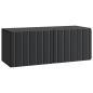 Preview: Wandmontierter TV-Schrank 78,5 x 31 x 30 cm Schwarz