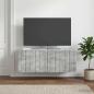 Preview: Wandmontierter TV-Schrank 78,5 x 31 x 30 cm Betongrau