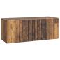 Preview: Wandmontierter TV-Schrank 78,5 x 31 x 30 cm Altholz
