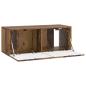 Preview: Wandmontierter TV-Schrank 78,5 x 31 x 30 cm Altholz
