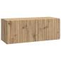 Preview: Wandmontierter TV-Schrank 78,5 x 31 x 30 cm Artisan-Eiche