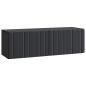 Preview: Wandmontierter TV-Schrank 98 x 31 x 30 cm Schwarz Holzwerkstoff