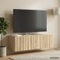 Preview: Wandmontierter TV-Schrank 98 x 31 x 30 cm Sonoma-Eiche