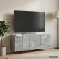Preview: Wandmontierter TV-Schrank 98 x 31 x 30 cm Betongrau