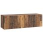 Preview: Wandmontierter TV-Schrank 98 x 31 x 30 cm Altholz Holzwerkstoff