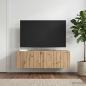 Preview: ARDEBO.de - Wandmontierter TV-Schrank 98 x 31 x 30 cm Artisan-Eiche