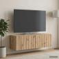 Preview: Wandmontierter TV-Schrank 98 x 31 x 30 cm Artisan-Eiche
