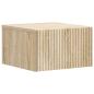 Preview: Wandmontierter Nachttisch Sonoma-Eiche 33 x 34,5 x 20 cm